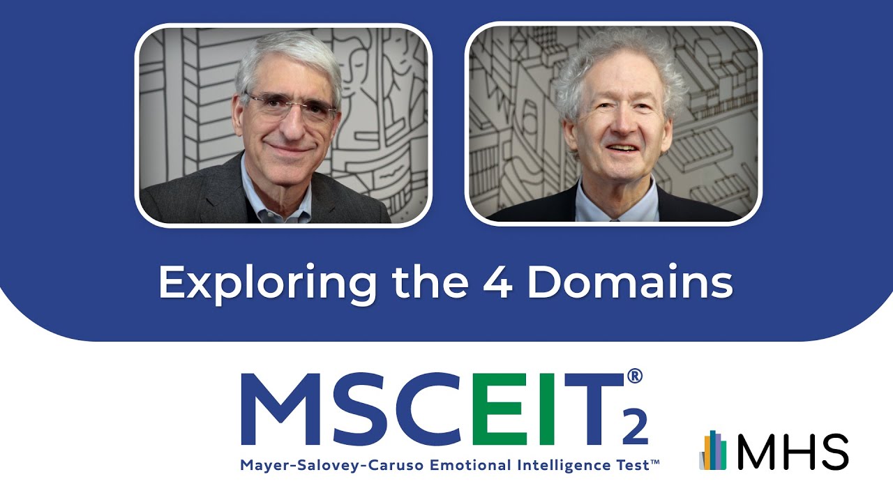 MSCEIT&reg; 2 | Exploring the 4 Domains