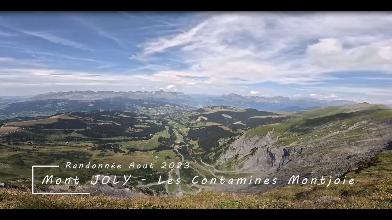 Ascension du Mont Joly , les Contamines-Montjoie
