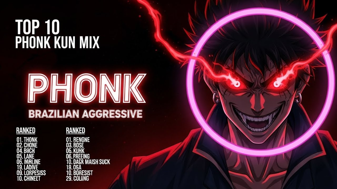 PHONK KUN – AGGRESSIVE DRIFT PHONK 💨 HEAVY BASS FOR GYM & GAMING