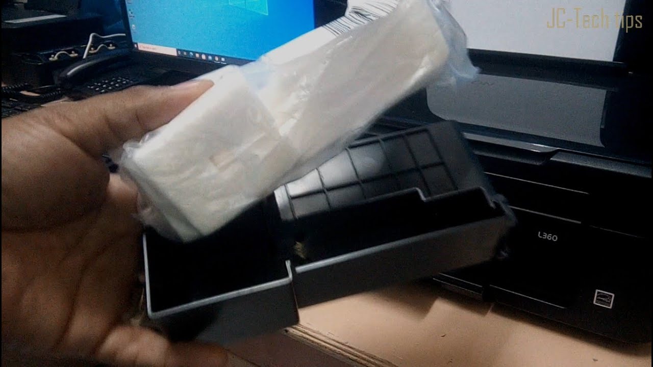 How to replace Waste Ink Pad in Epson L360