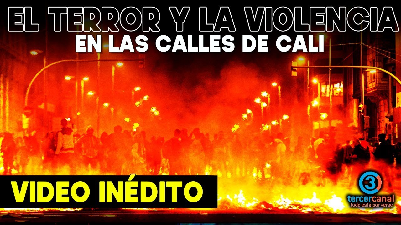 Así se vive EL TERROR Y LA Vl0LENClA en las calles de Cali: Video Inédito