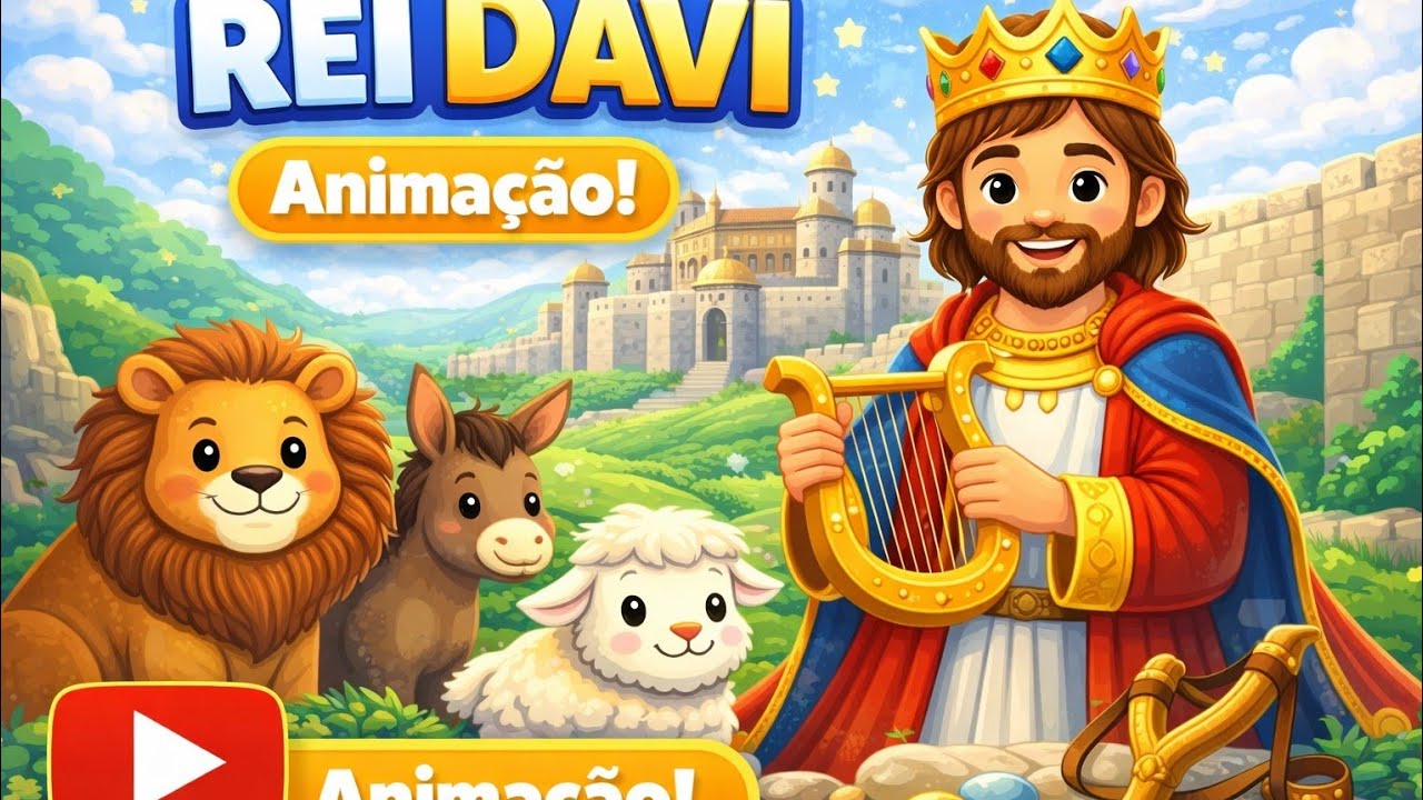 REI DAVI E O GIGANTE GOLIAS, E A FE INABALÁVEL COM DEUS 