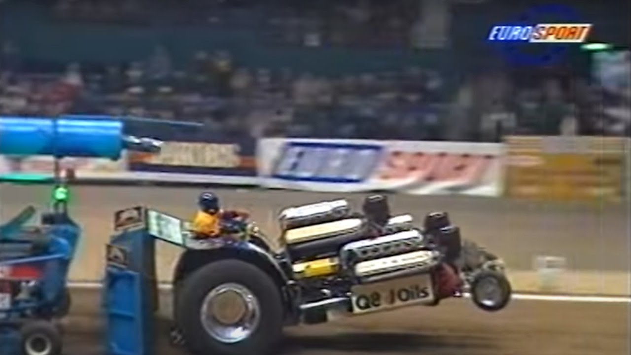 1996 tractorpulling Ahoy 5400kg Eurosport