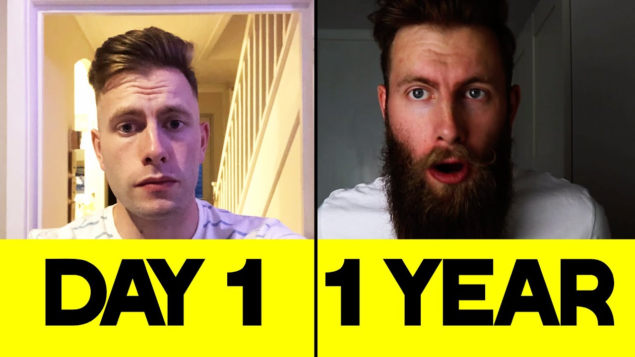 I GREW THIS BEARD IN A YEAR! Beard Growth 1 Year Timelapse