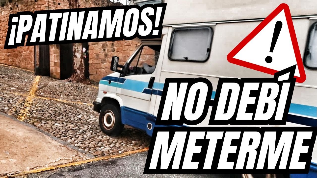 ¡NO DEBÍ METERME! 😱PATINAMOS en ALCALÁ LA REAL🤦‍♂️QUE VER y HACER en ALCALÁ LA REAL en AUTOCARAVANA