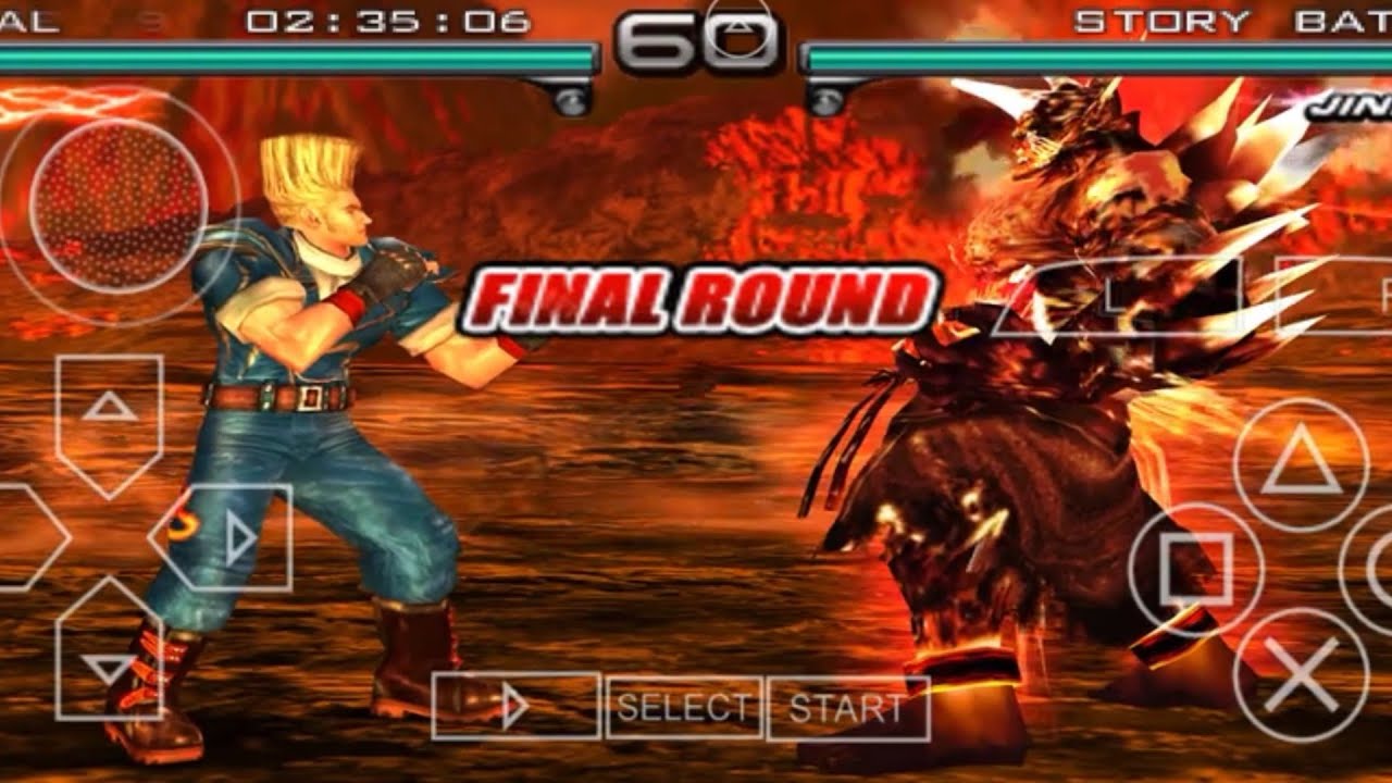 Playing tekken 5 dark resurrection  . TEKKEN 5 GAMEPLAY 