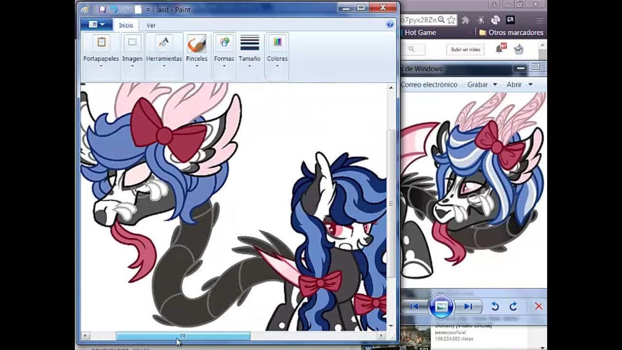 Speed Paint- (MLP Base) Comisión No. ???