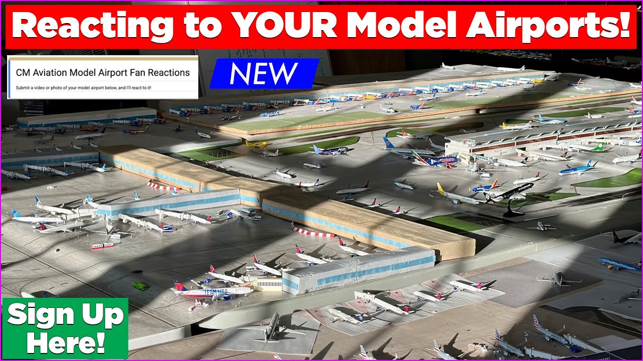 Реагируйте на ВАШИ модели аэропортов: Зарегистрируйтесь ниже! (GeminiJets, NG Models и др.!)