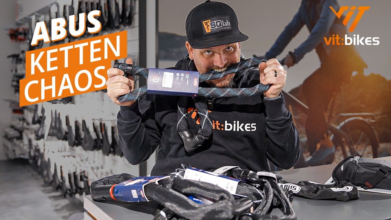 Die besten Kettenschl&ouml;sser von ABUS? 😮🤨 Der passende Schutz f&uuml;r dein E-Bike!