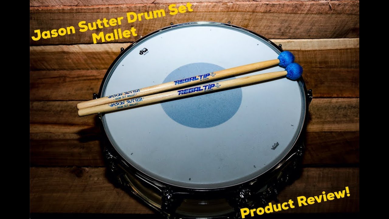 Regal Tip Product Reviews Season 2 Episode 2 - Jason Sutter Drum Set Mallet