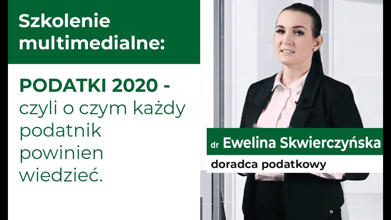 PODATKI 2020 &ndash; czyli o czym każdy podatnik powinien wiedzieć.