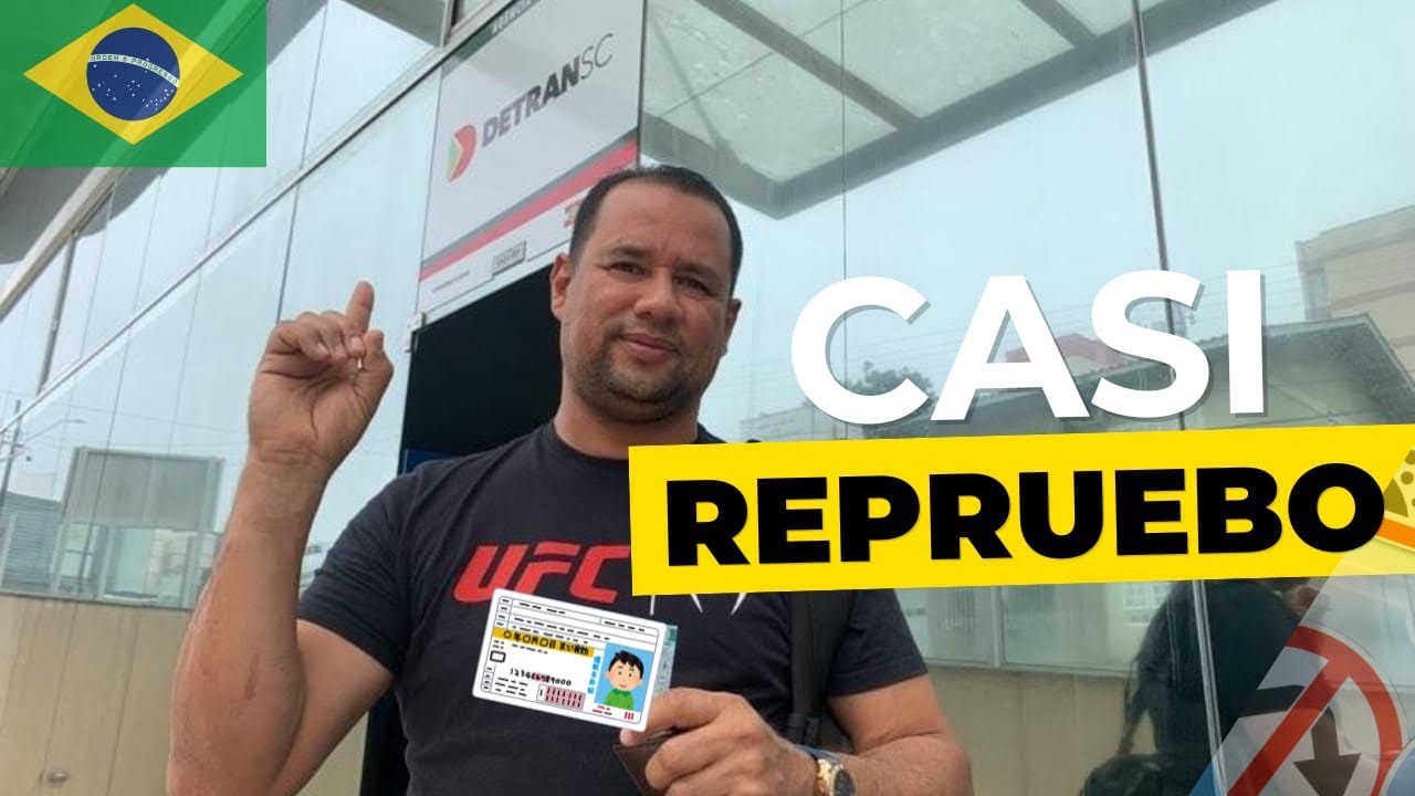 Lo que pasé para conseguir mi licencia en Brasil 😅”