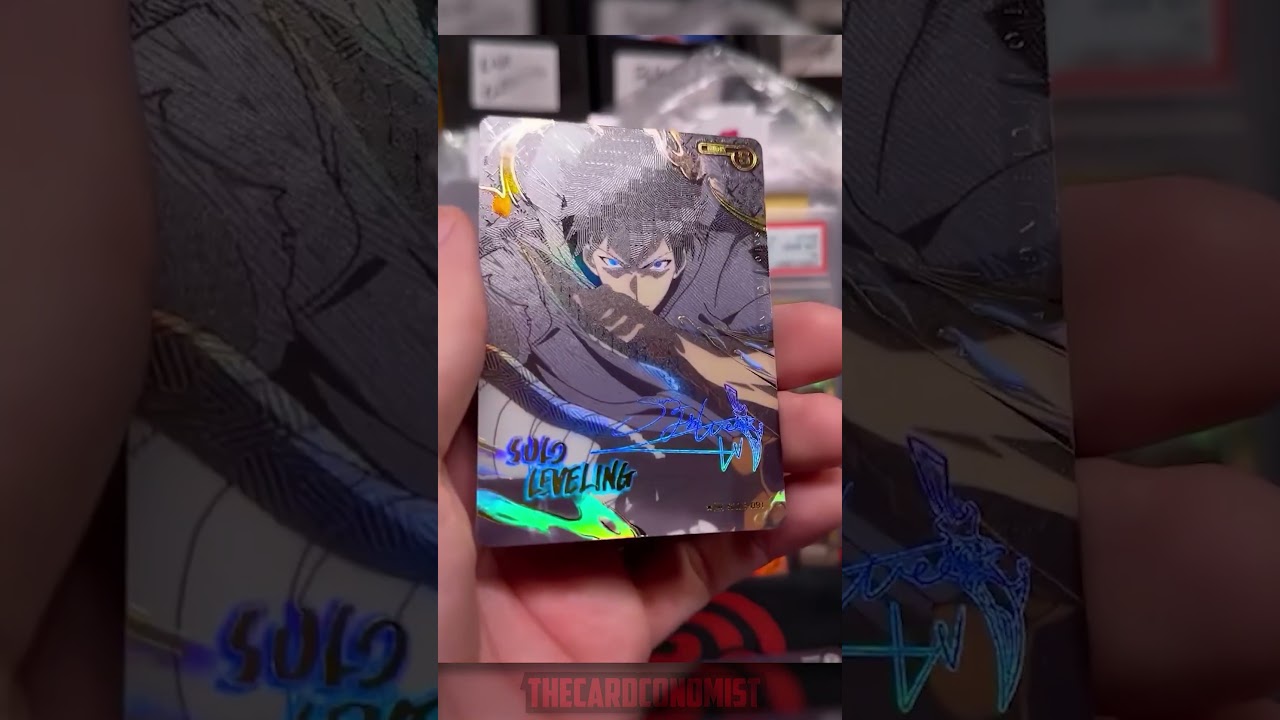 Solo Leveling Is PEAK… And This Signature Card Proves It!