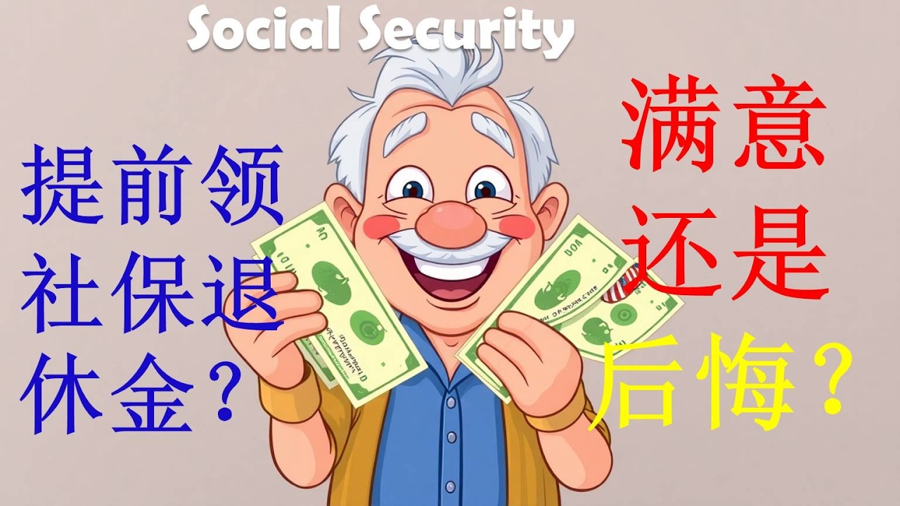 Social Security: 大多数人（60%以上）在完全退休年龄之前就开始领取社保退休金（提前领）， 而且很满意！为什么？