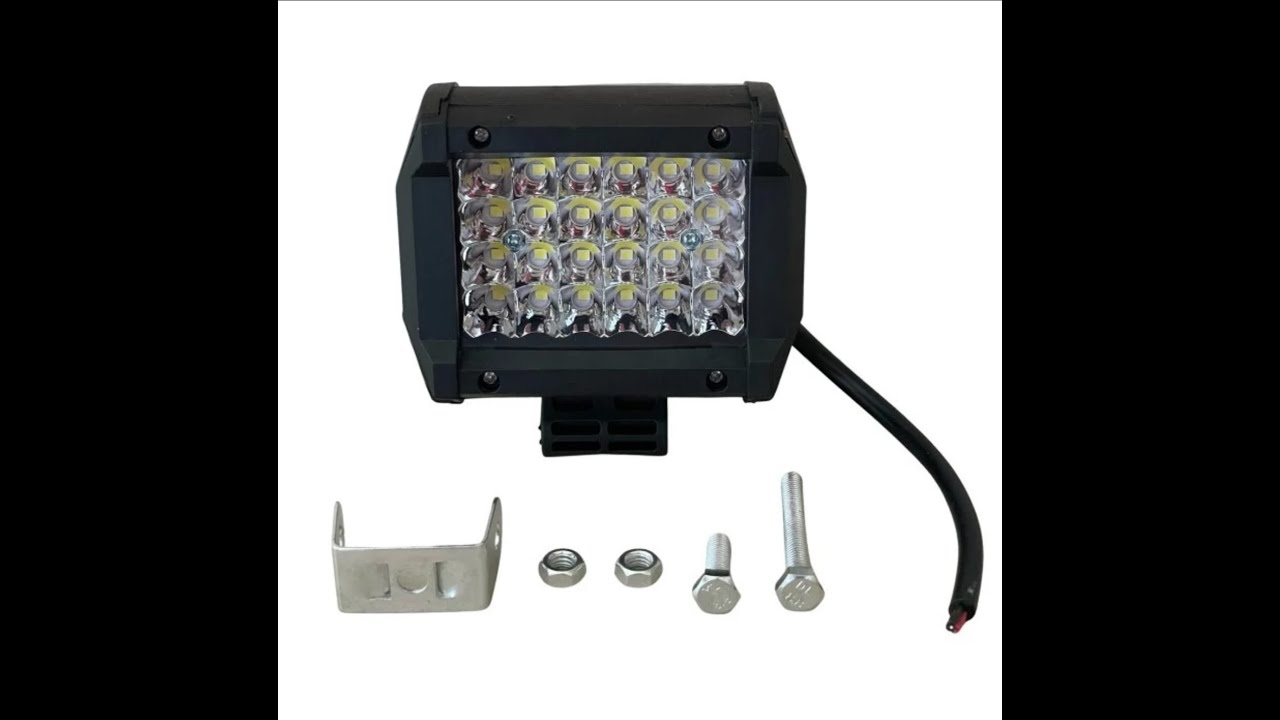 Lampu Tembak Sorot Kotak 24 Mata Led 12 Volt 24 Watt