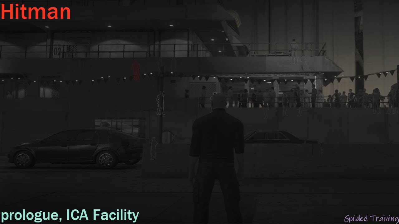 Hitman, prologue, ICA Facility, Guided Training, Normal Difficulty 8K