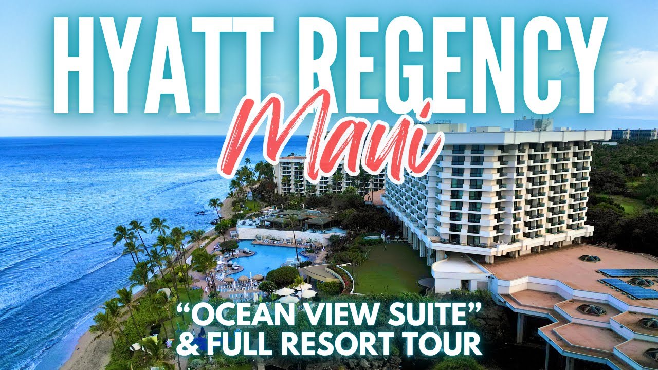 NEWLY RENOVATED (2025) Hyatt Regency Maui  | Ocean View Suite and Full Hotel Tour