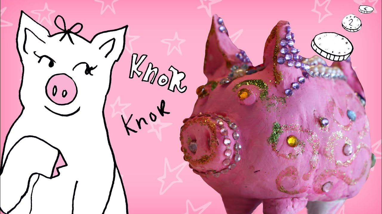 Jill - DIY: Hoe maak je een spaarvarkentje?
