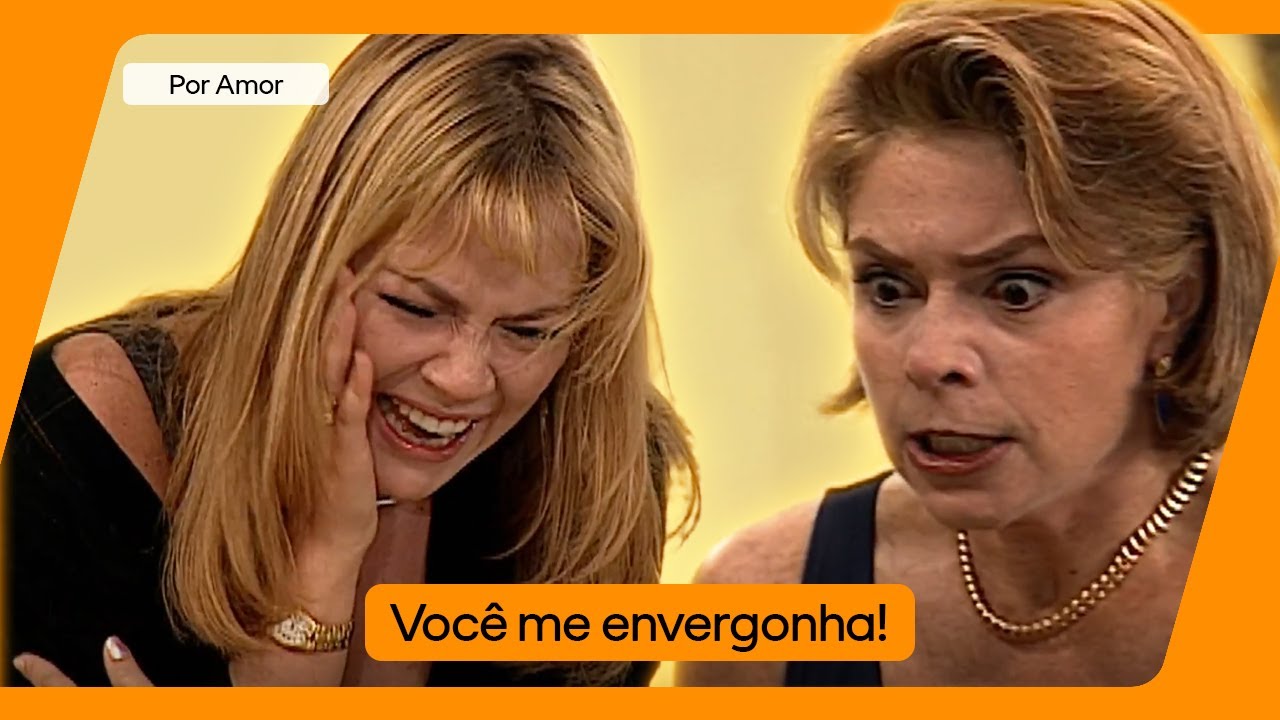LAURA CONTA QUE ESTÁ GRÁVIDA DE MARCELO E LEVA UMA SURRA DA MÃE | POR AMOR | GLOBOPLAY NOVELAS