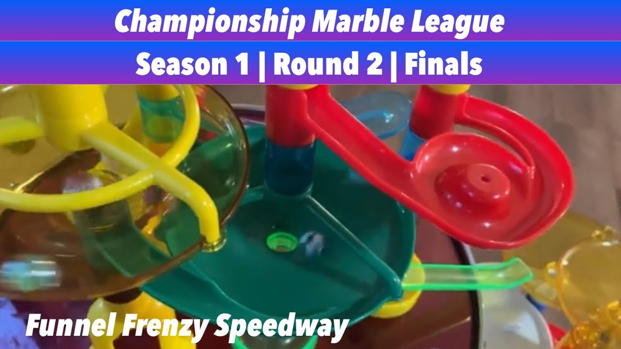 Championship Marble League S1 Round 2 FINALS: Funnel Frenzy Speedway [Marble Racing]