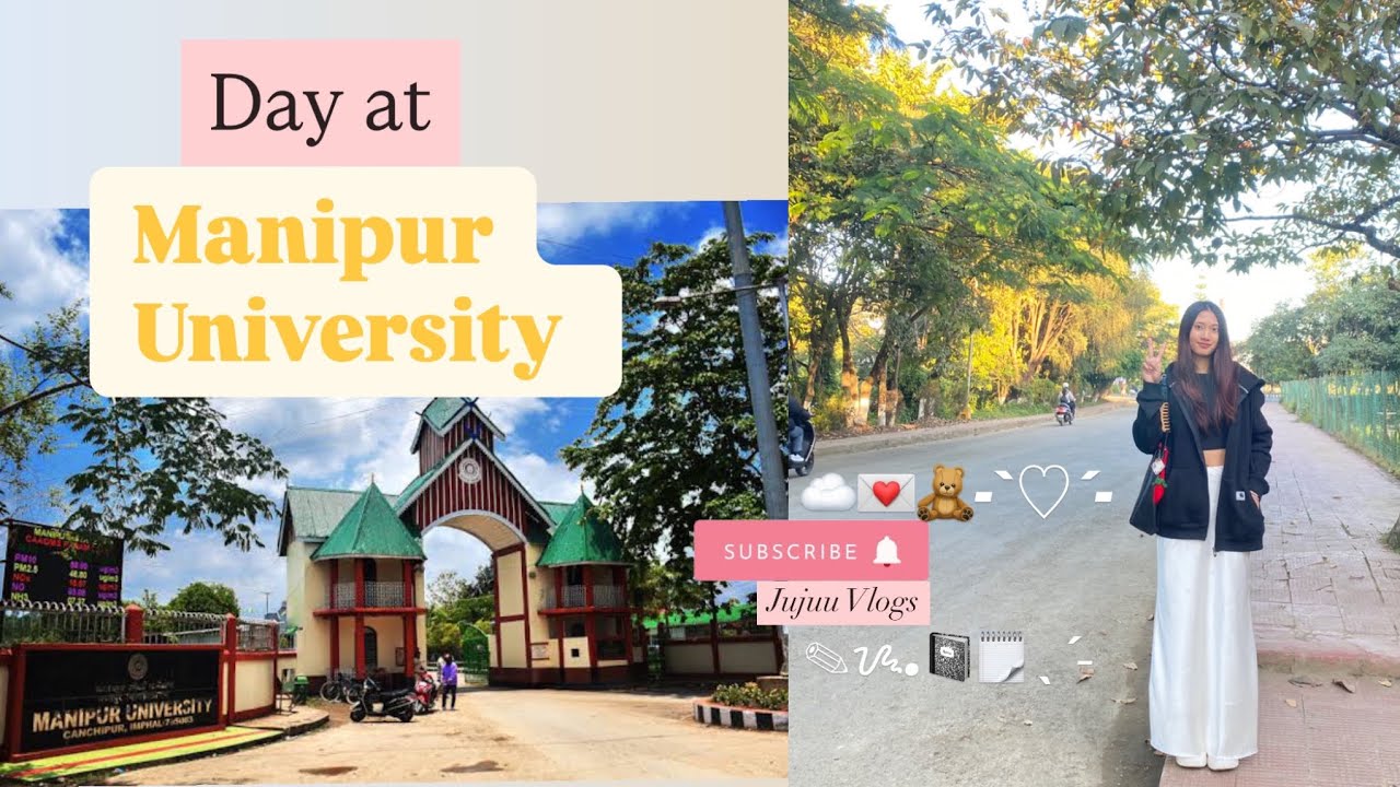 Manipur University Vlog🧚&zwj;♀️|MU FEST | Jujuu Vlogs