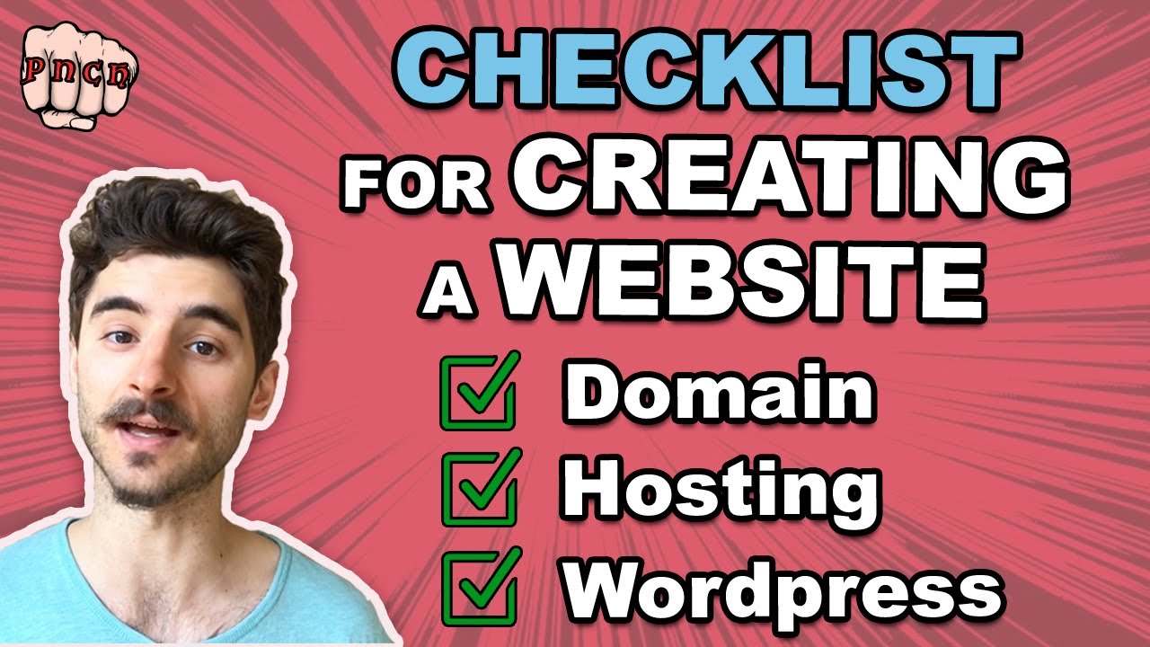What do you need to build a website from Scratch (Checklist for Creating a Website)