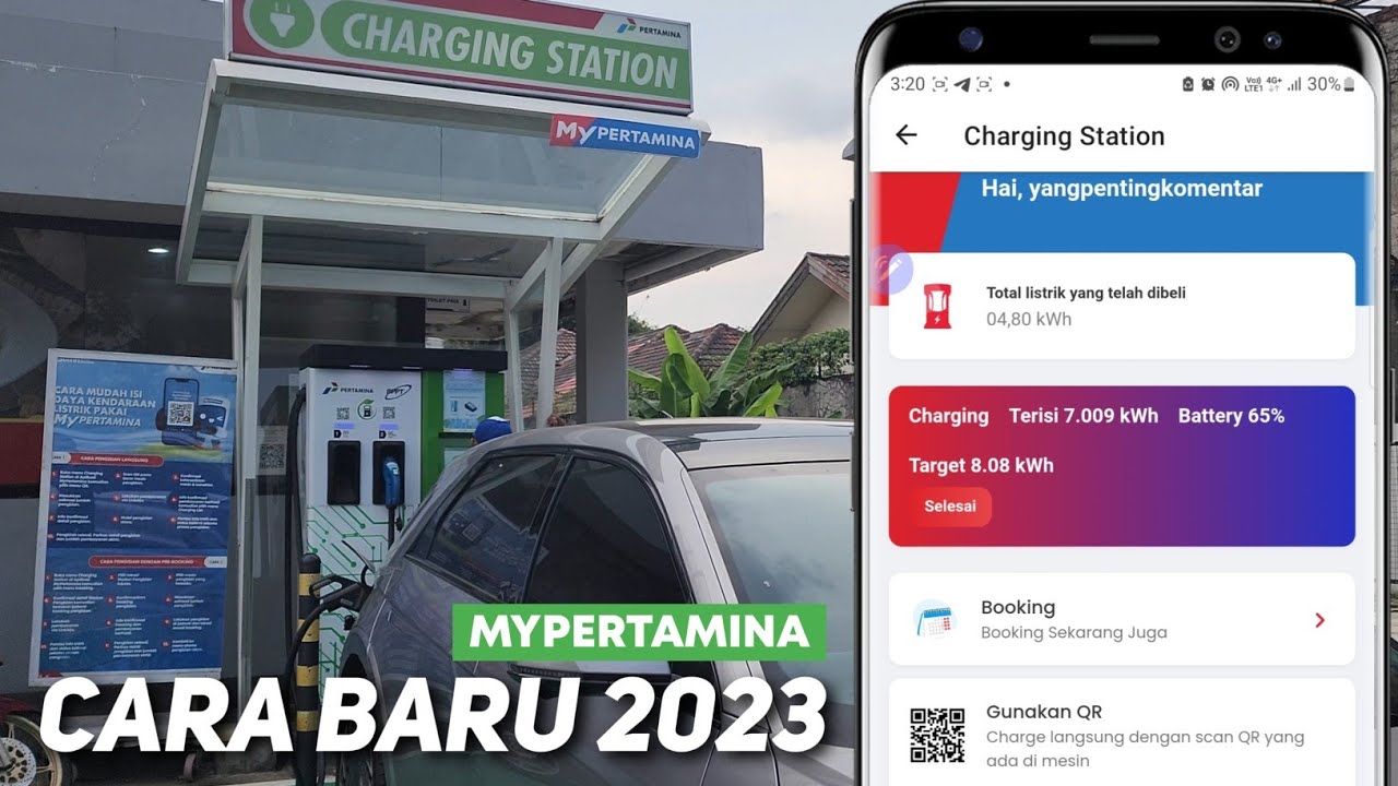 VLOG IONIQ 5 - #096 CARA BARU CHARGE DI SPKLU PERTAMINA (2023)