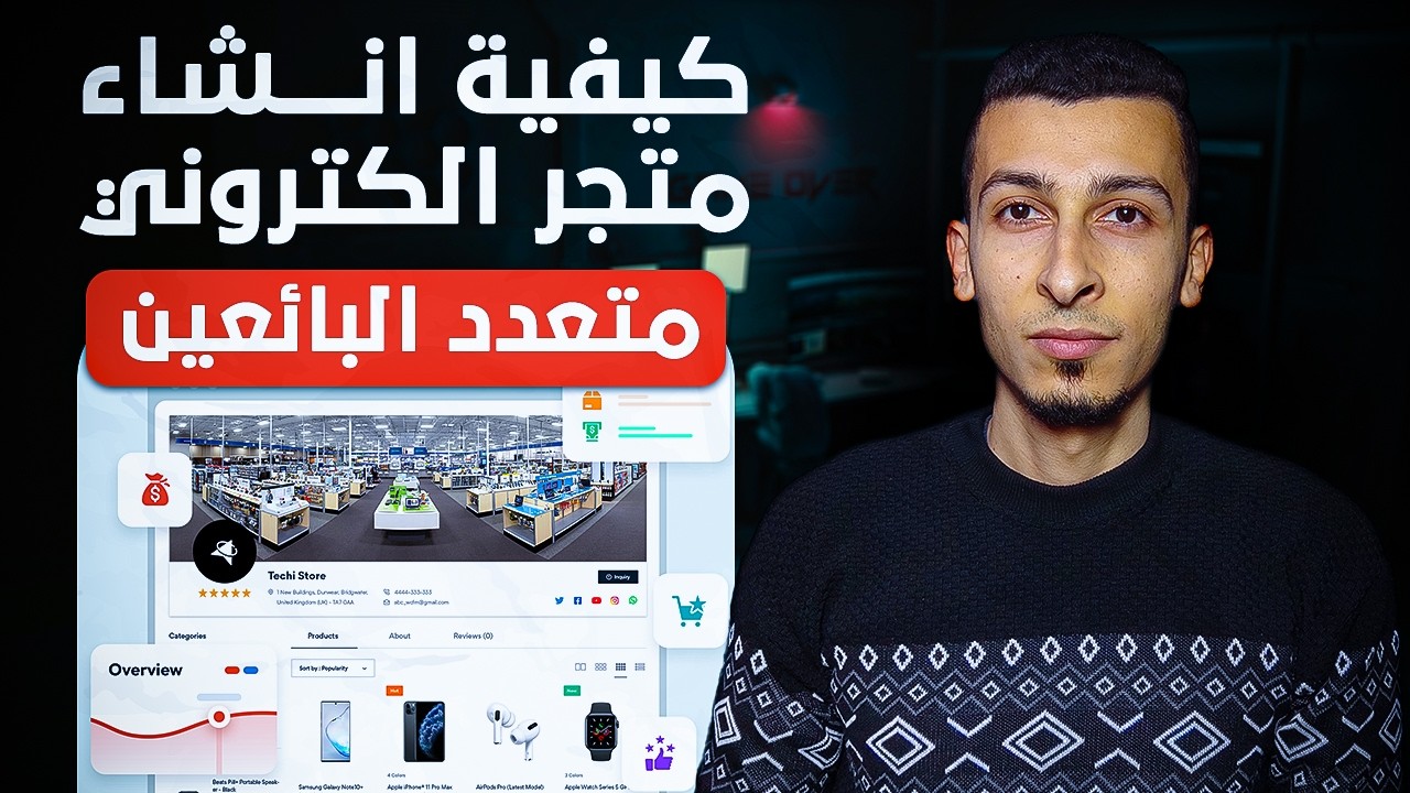 انشاء متجر الكتروني متعدد البائعين واللغات باستخدام ووردبريس 2025 (مثل Amazon)