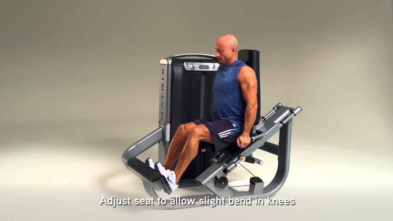 Matrix Fitness: Ultra Calf Extension Setup & Movements