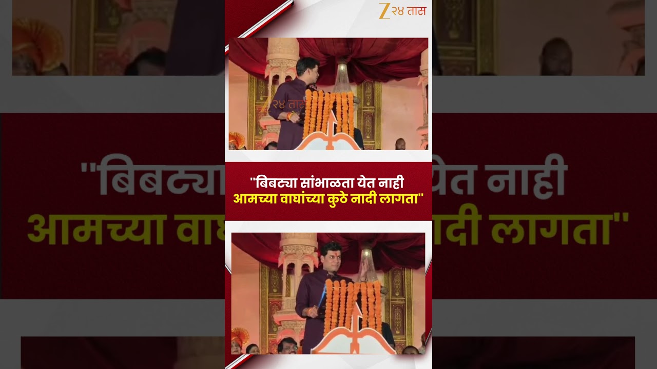 Shrikant Shinde On Ganesh Naik | ''बिबट्या सांभाळता येत नाही आमच्या वाघांच्या कुठे नादी लागता''