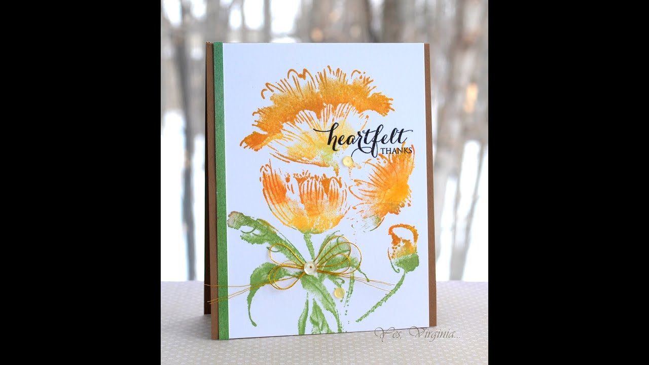 Create with MISTI ( how to add multiple colors)