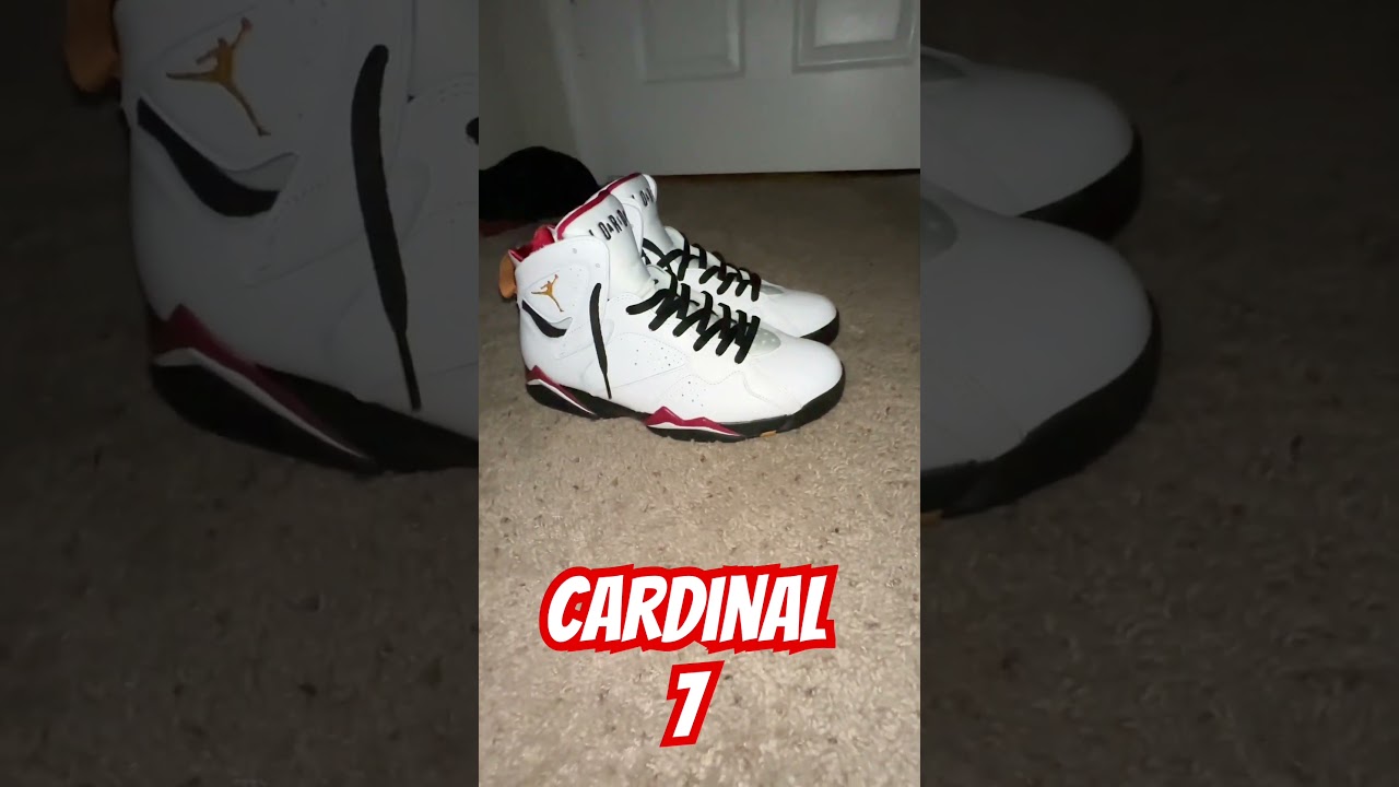 Jordan 7 Cardinal #GOATAPP