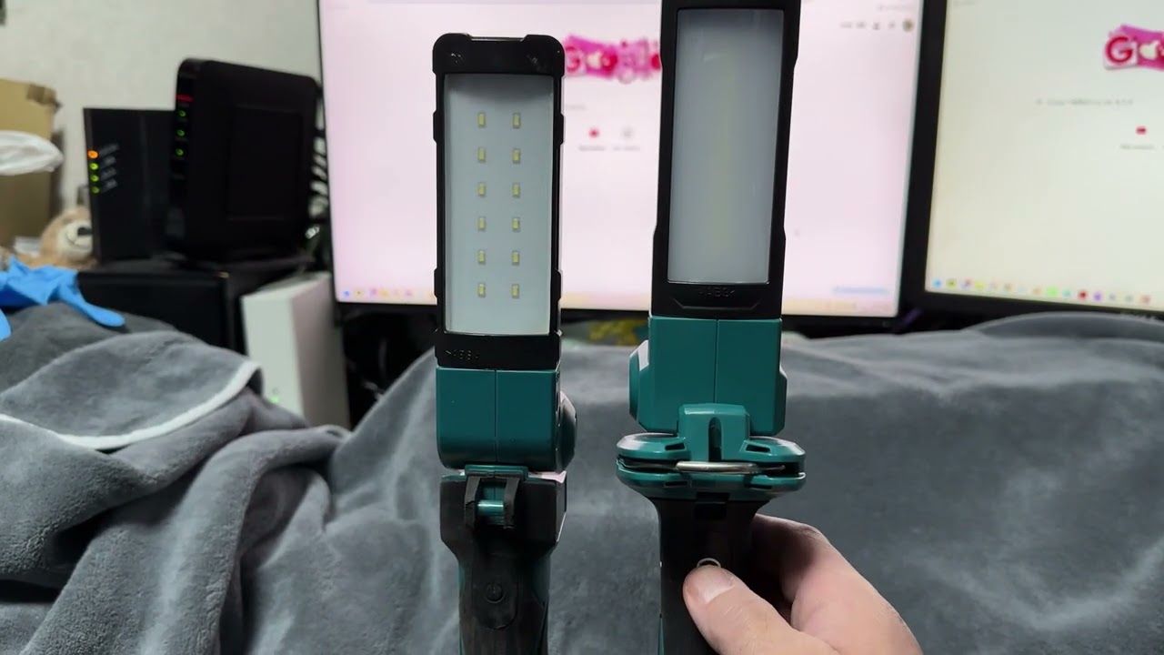 マキタ 充電式LEDワークライトML801とML816