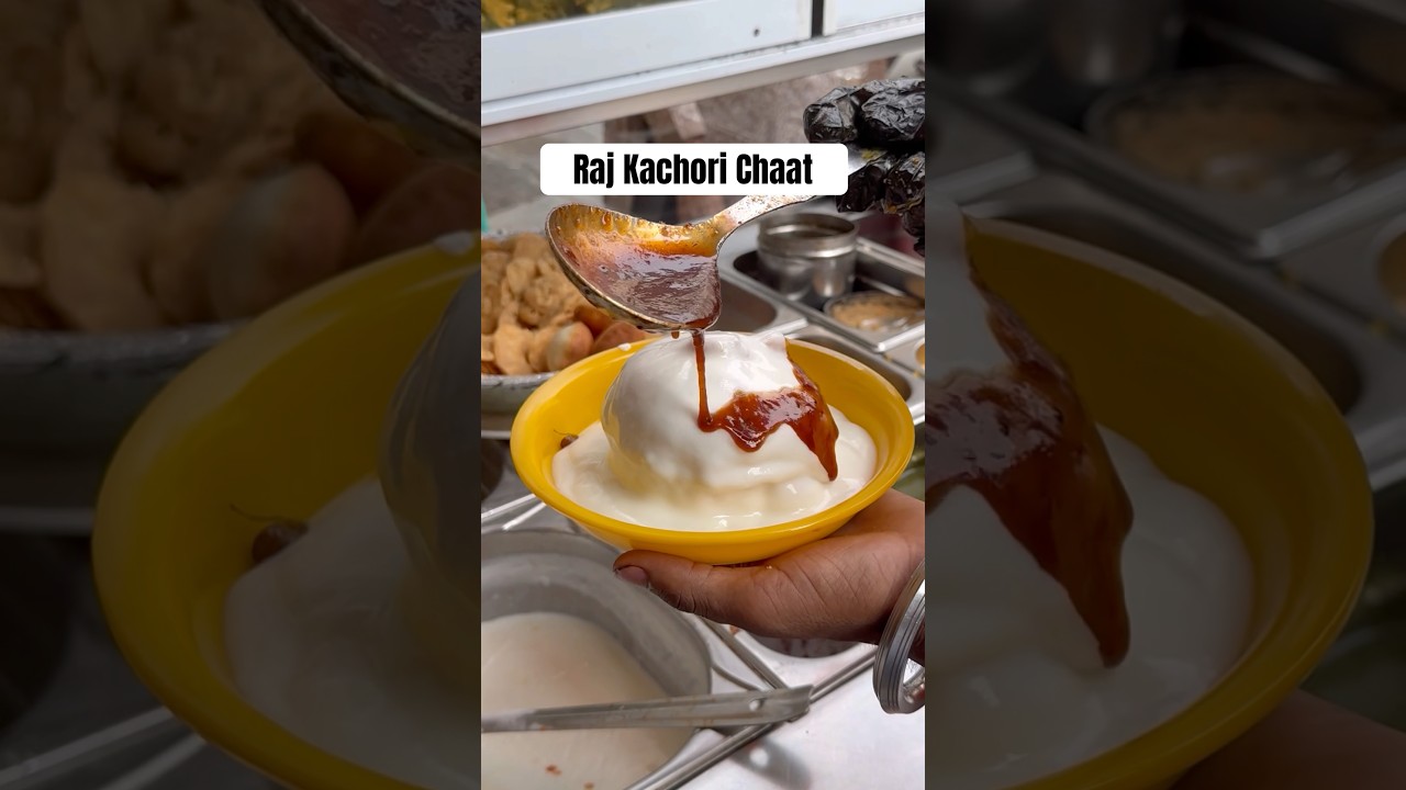 Raj Kachori | CREAMY KACHORI CHAAT | for ₹160/- only | Rajouri Garden