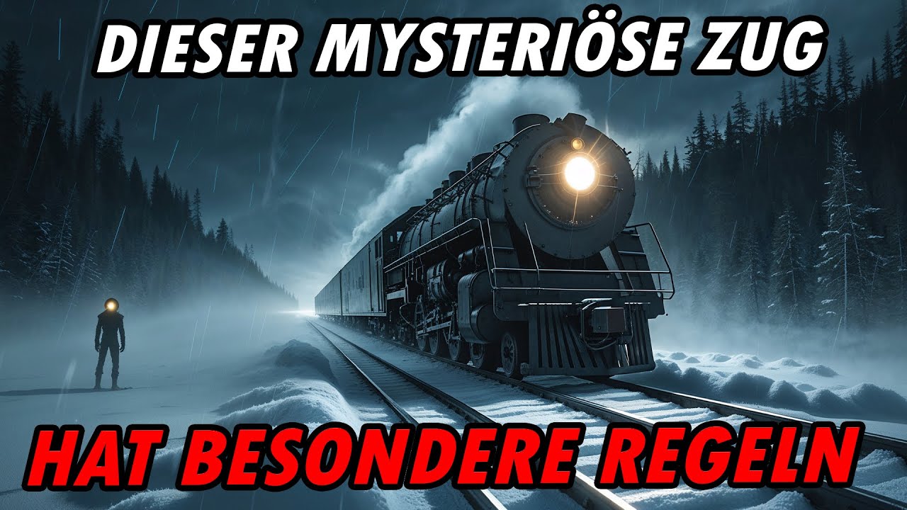 Dieser MYSTERIÖSE Zug hat besondere REGELN #gruselhörbuch #creepypasta |