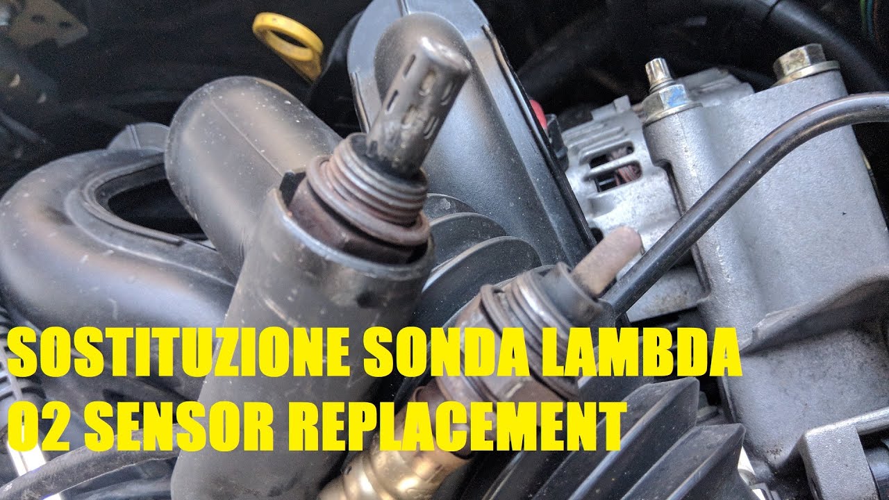 Sostituzione sonda lambda post catalizzatore su Ford Fiesta MK5/MK6 1.4i 16v - anche 1.2