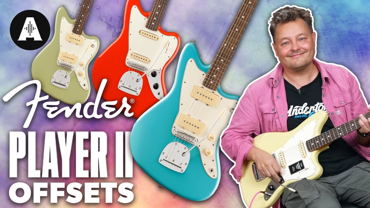 Trying the NEW Fender Player II Jaguars & Jazzmasters!