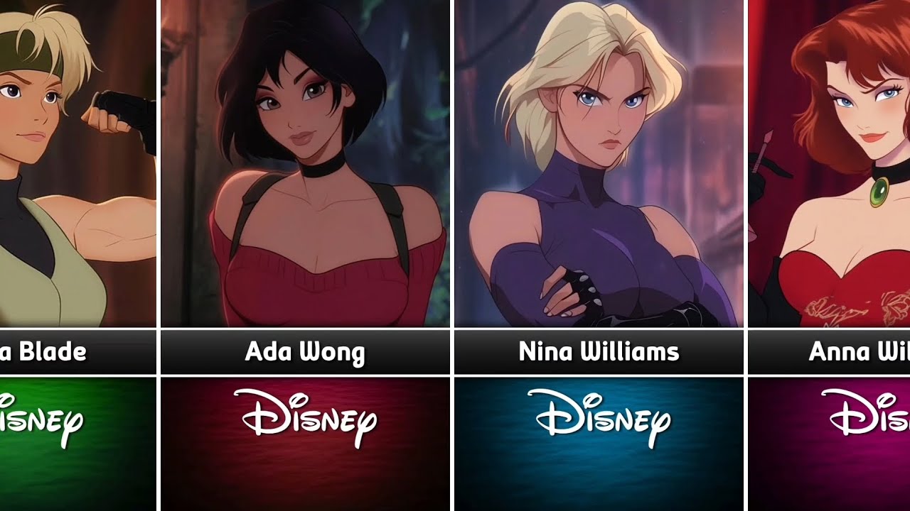 Female Video Game Characters X Disney Classic | Disney