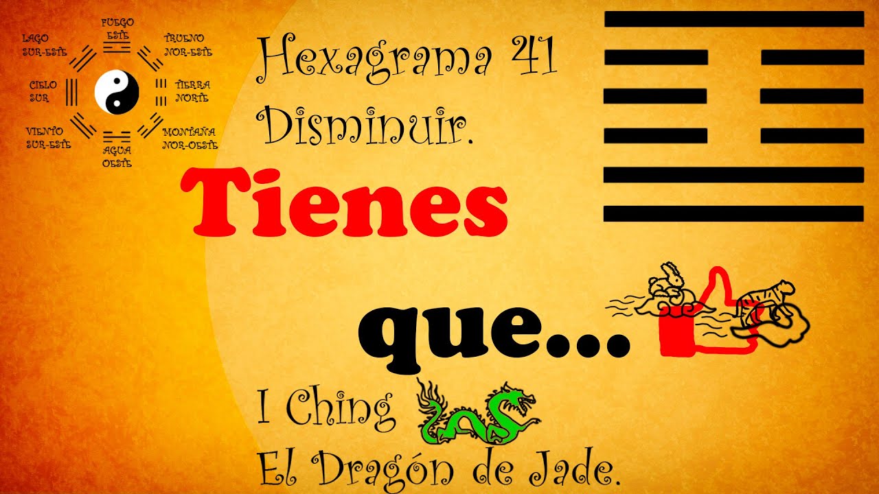 I Ching / Hexagrama 41 Disminuir.