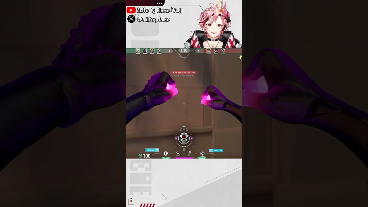 ❤️‍🔥Reyna Moment by Akito Q Flame😉 