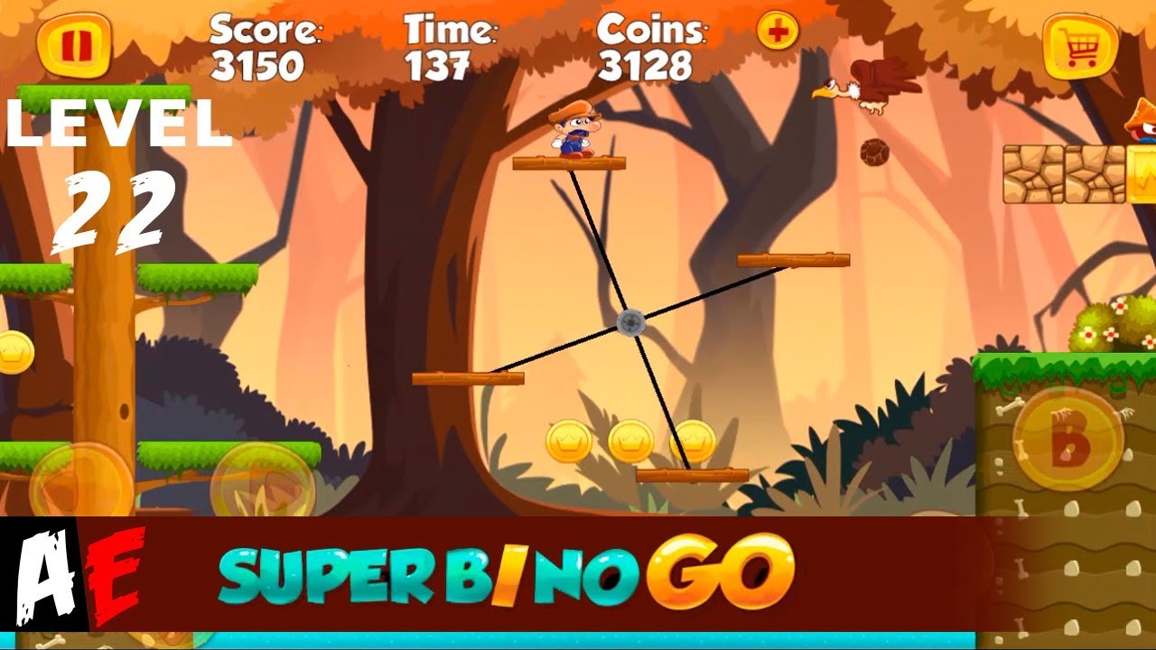 Super Bino Go LEVEL 22