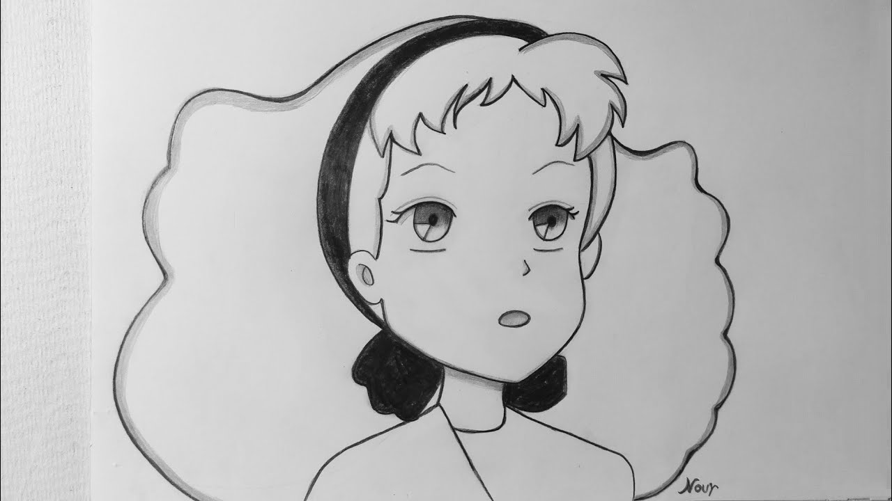 رسم ماري من الحديقه السرية/رسم انمي