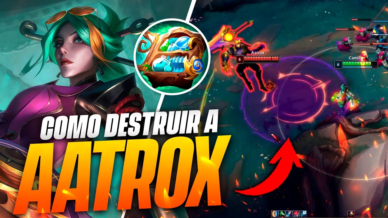 Así de fácil le ganas a Aatrox ☝ (con Camille obviamente)