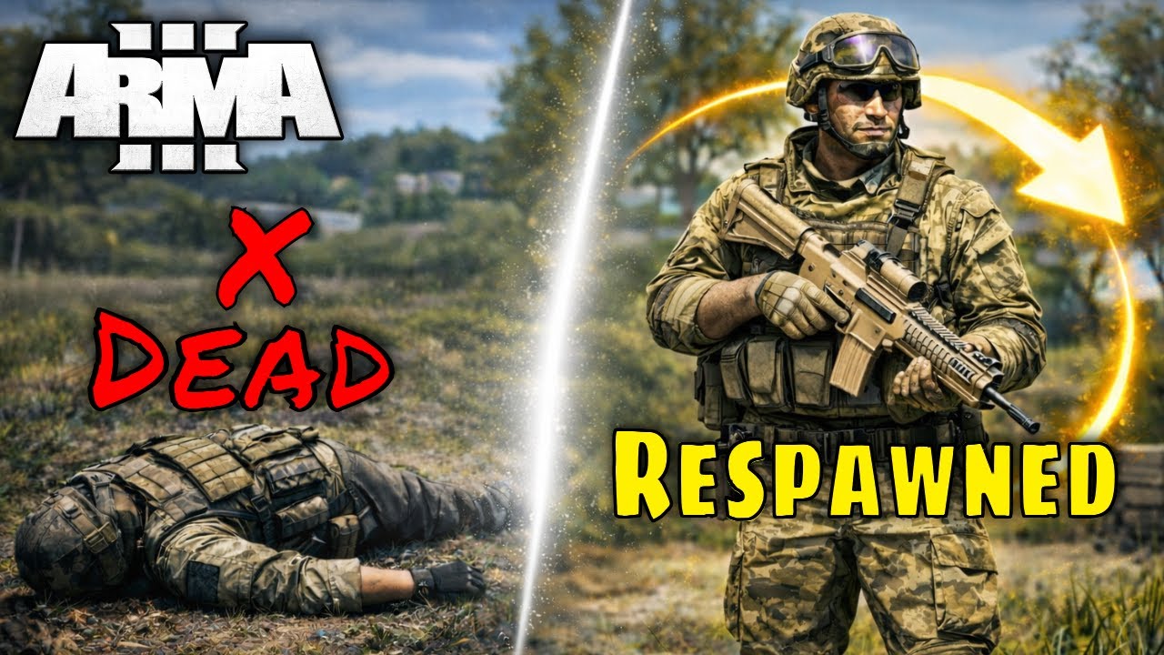 Respawn in Single player with this Script for Arma 3