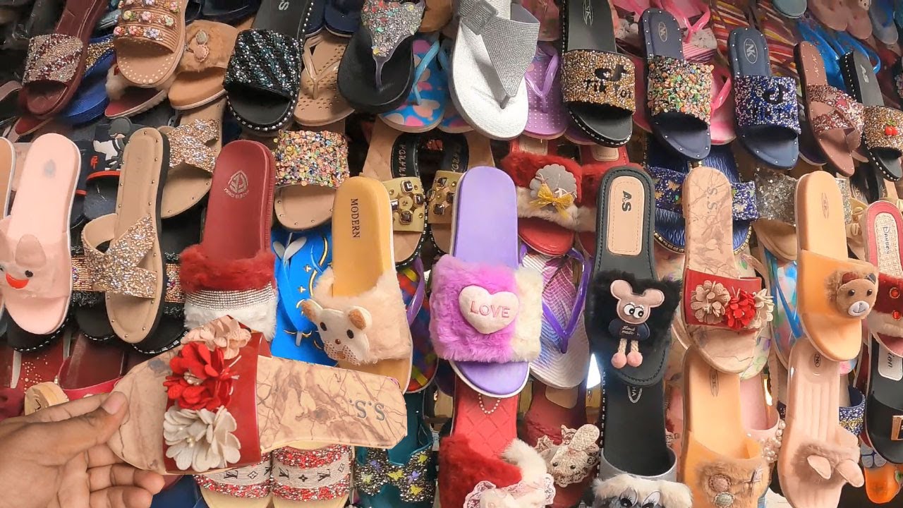 Roadside Extreme Juta Collection Lady Juta To 100 Only  Juta Market of Dhaka Mirpur ! #BdShopping