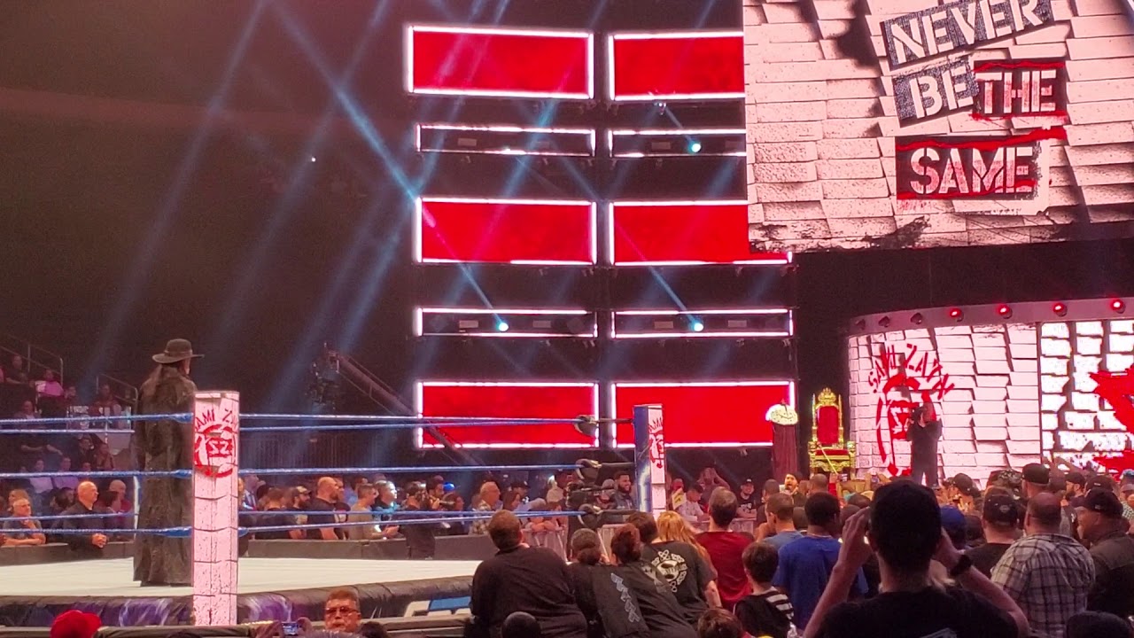 WWE Smackdown Live: Undertaker & Sami Zayn segment 9-10-2019