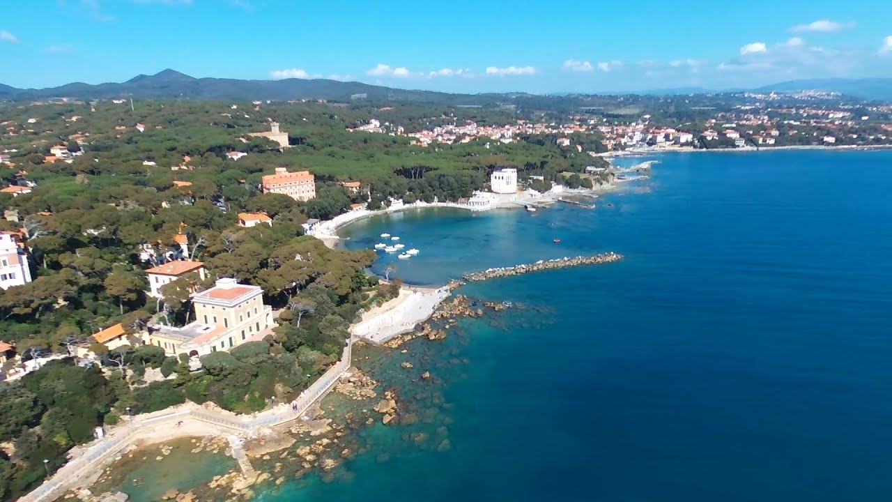 BAIA DEL QUERCETANO - CASTIGLIONCELLO - (LI) RIPRESA AEREA