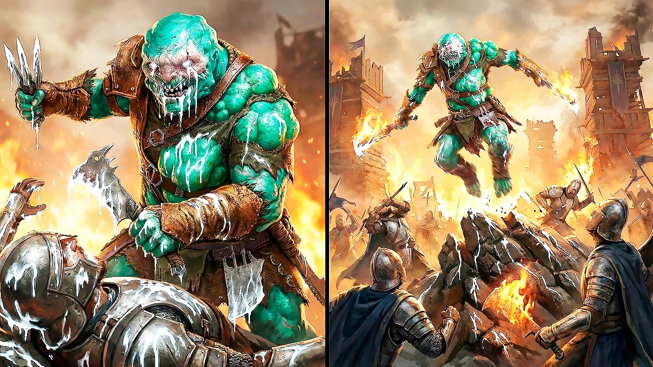 I created THIS MONSTER in Shadow of War! FROG-BLOOD ASSASSIN 💚 #shadowofwar