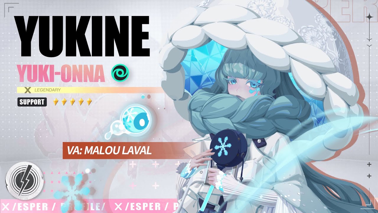 Esper Profile: Yukine (Yuki-onna) | Dislyte