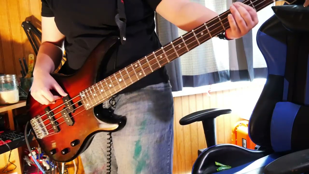 I'm Not Alright Bass Cover